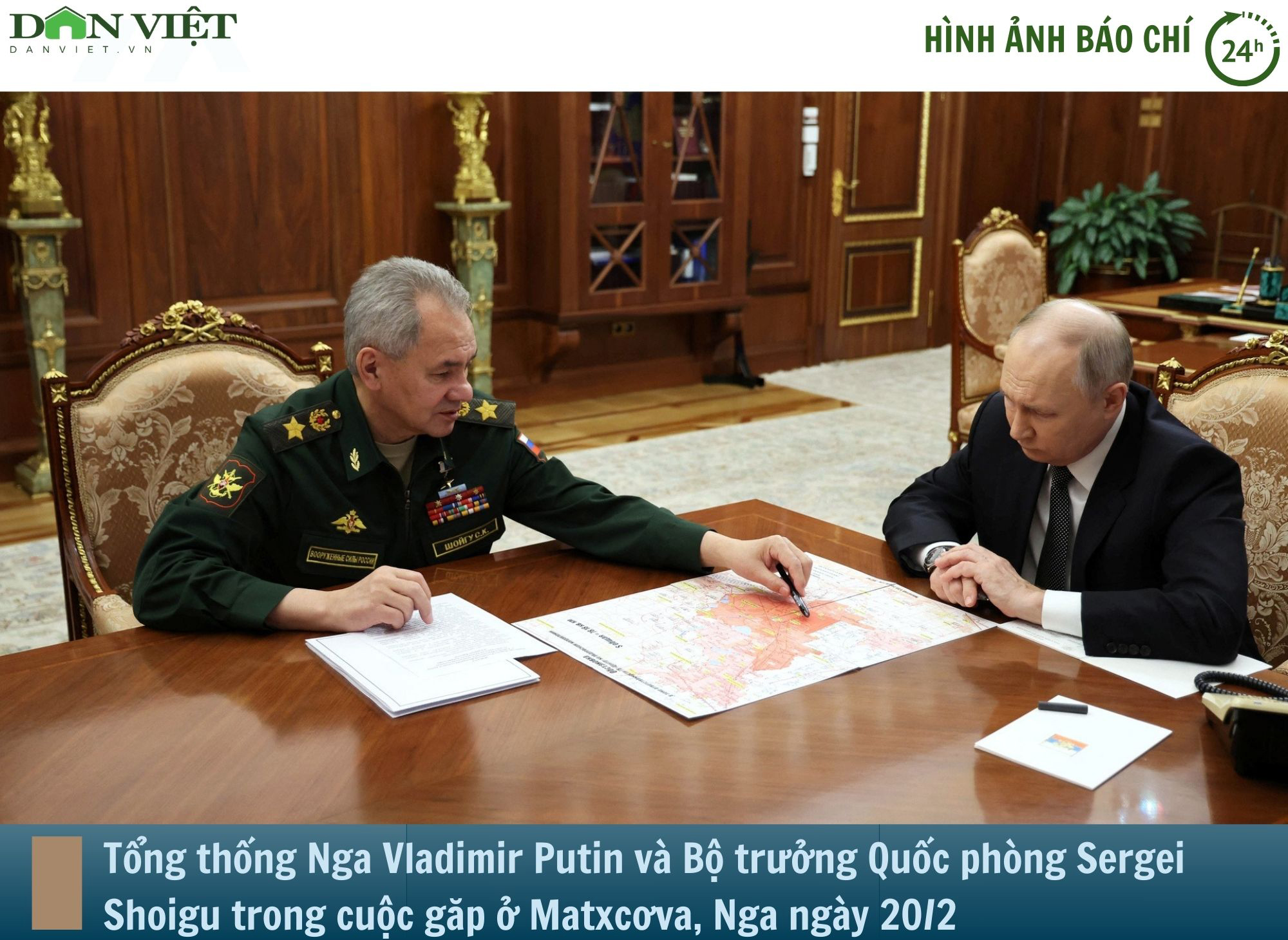 Hình ảnh báo chí 24h: Ông Putin nói binh sĩ Ukraine tháo chạy hỗn loạn ở Avdiivka- Ảnh 1. Hình ảnh báo chí 24h: Ông Putin nói binh sĩ Ukraine tháo chạy hỗn loạn ở Avdiivka- Ảnh 1.