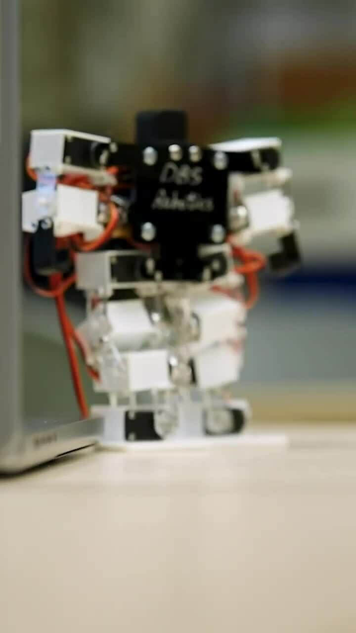 Robot hình người nhỏ nhất thế giới 