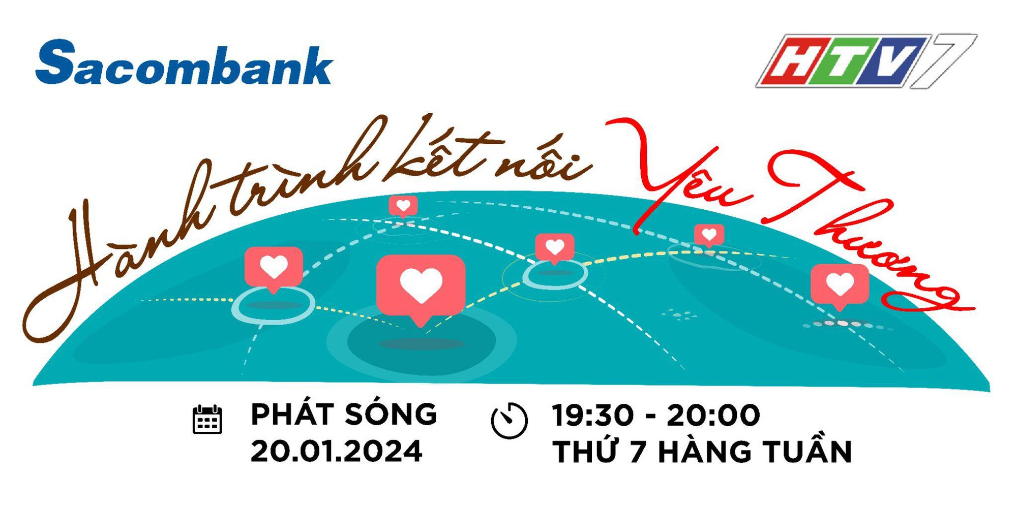 Sacombank đồng hành cùng “Hành trình kết nối yêu thương".- Ảnh 1. Sacombank đồng hành cùng “Hành trình kết nối yêu thương".- Ảnh 1.