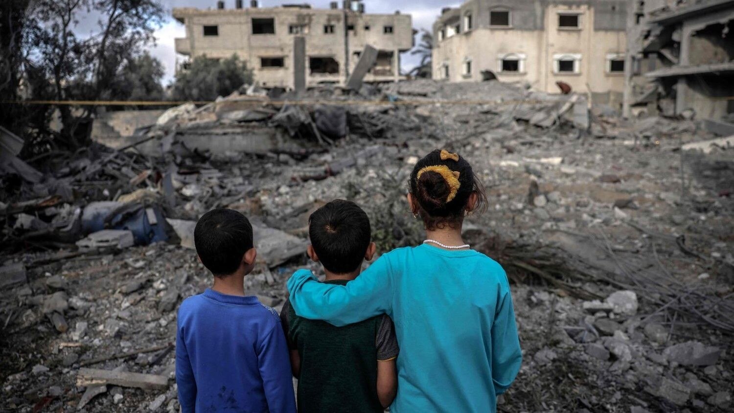 Tổn thương của trẻ em ở Trung Đông: Sự vi phạm nghiêm trọng hiếm thấy trong lịch sử. AFP