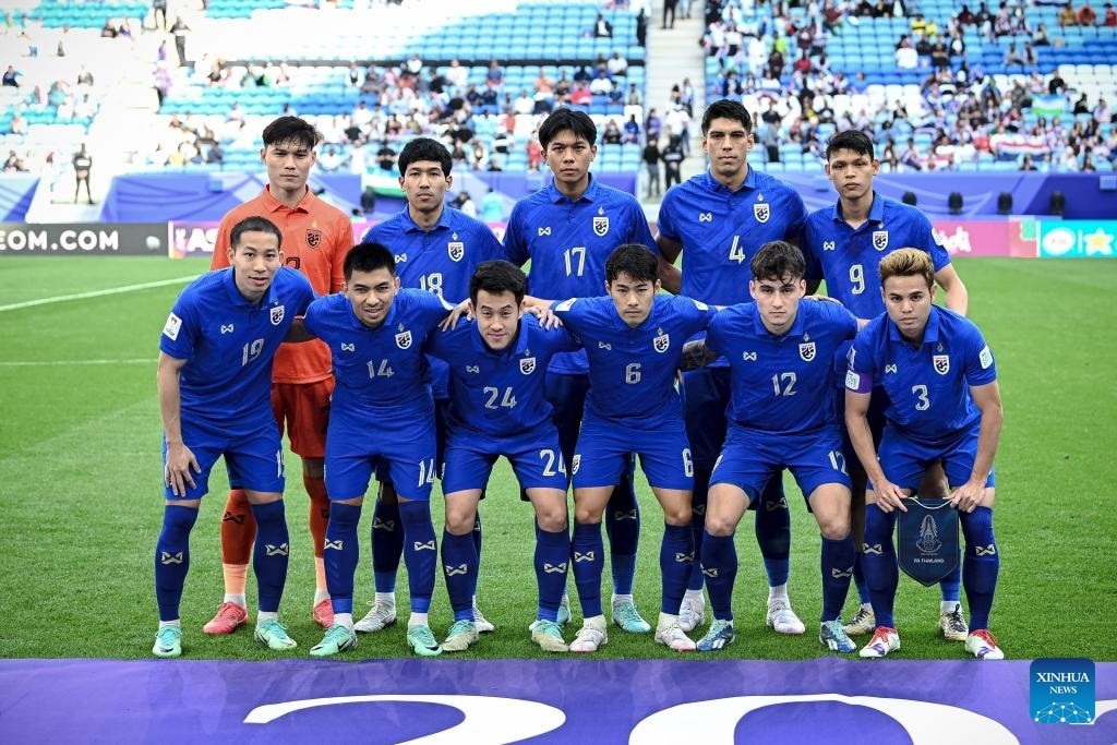 Thi đấu thành công tại vòng bảng Asian Cup 2023, đội tuyển Thái Lan dẫn đầu khu vực Đông Nam Á