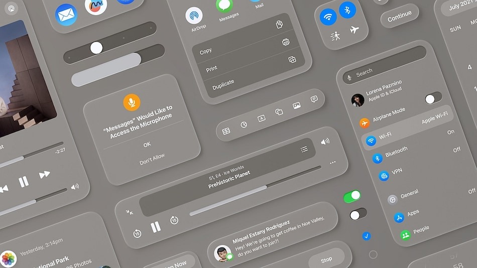 iOS 18 có giao diện mới theo phong cách visionOS?- Ảnh 1. iOS 18 có giao diện mới theo phong cách visionOS?- Ảnh 1.