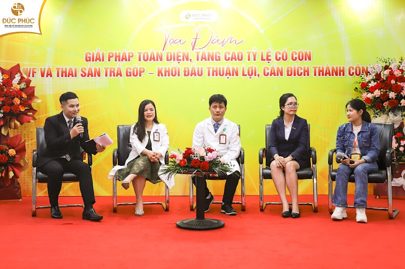 Bệnh viện Đức Phúc: 15.000 khách hàng theo dõi Tọa đàm giải pháp tăng cao tỷ lệ có con cho người hiếm muộn- Ảnh 1. Bệnh viện Đức Phúc: 15.000 khách hàng theo dõi Tọa đàm giải pháp tăng cao tỷ lệ có con cho người hiếm muộn- Ảnh 1.