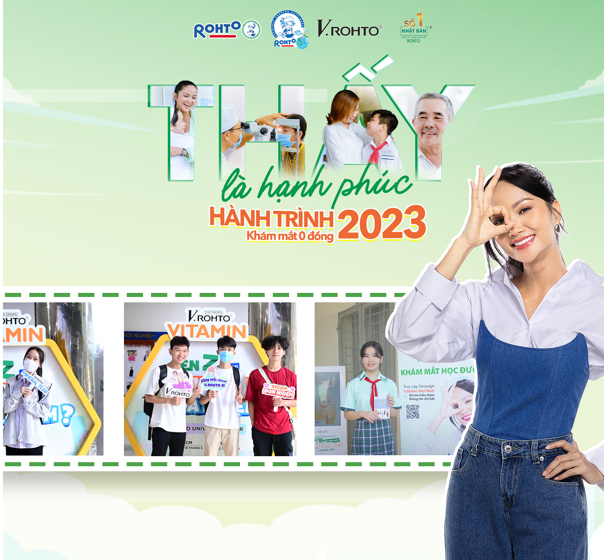 V.Rohto và hành trình lan tỏa thông điệp ‘Thấy là hạnh phúc’ - Ảnh 11. V.Rohto và hành trình lan tỏa thông điệp ‘Thấy là hạnh phúc’ - Ảnh 11.