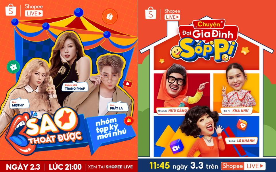 3.3 Shopee Live Siêu Sale - Sale lớn đầu tiên mở ra “vũ trụ” mua sắm giải trí bùng nổ đầu năm 2024- Ảnh 2. 3.3 Shopee Live Siêu Sale - Sale lớn đầu tiên mở ra “vũ trụ” mua sắm giải trí bùng nổ đầu năm 2024- Ảnh 2.