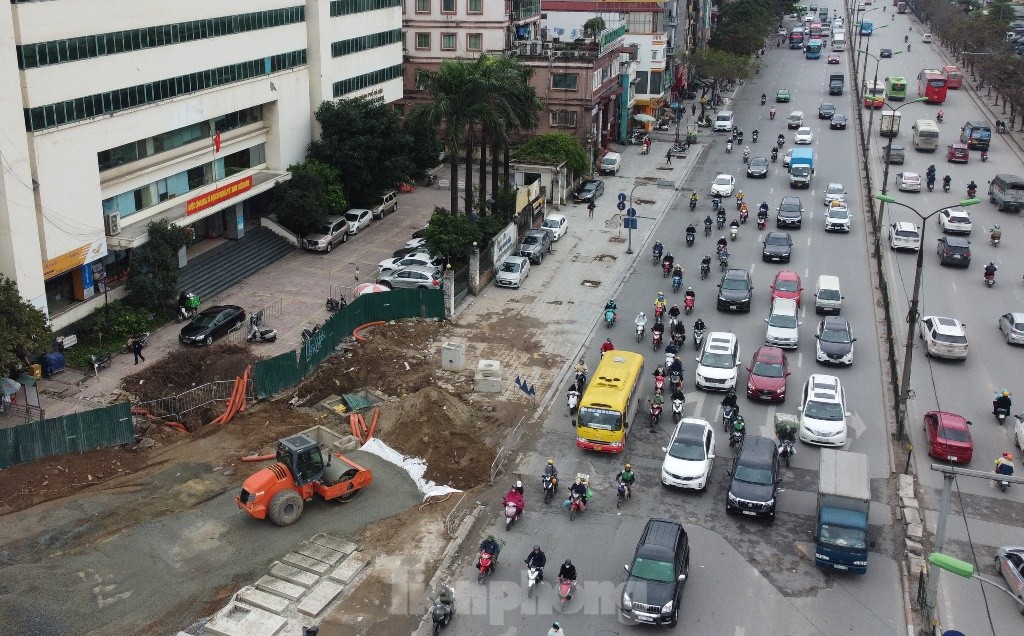 Mục sở thị đường Vành đai 2,5 qua Giải Phóng-Kim Đồng sau hơn 1 năm thi công ảnh 8