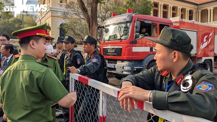 An ninh thắt chặt tại phiên tòa xét xử Trương Mỹ Lan và đồng phạm  - 3