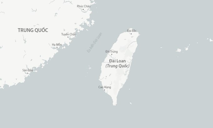 Eo biển Đài Loan. Đồ họa: CSIS