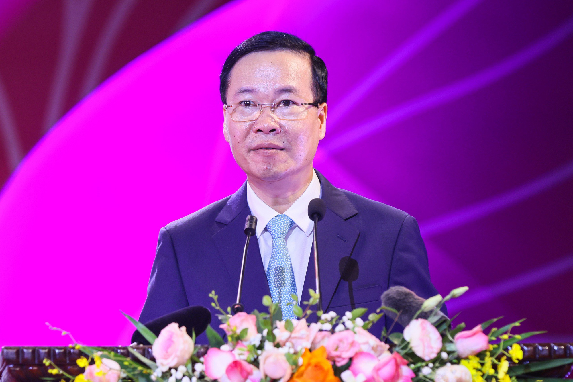 Chủ tịch nước Võ Văn Thưởng khẳng định các NSND, NSƯT chính là vốn quý của đất nước - Ảnh: QUANG VINH Chủ tịch nước Võ Văn Thưởng khẳng định các nghệ sĩ nhân dân, nghệ sĩ ưu tú chính là vốn quý của đất nước - Ảnh: QUANG VINH