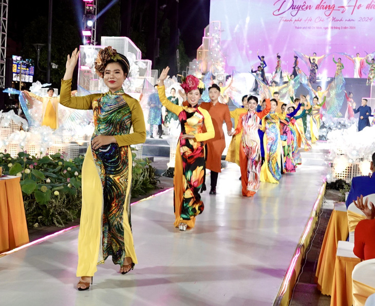 Trao giải cuộc thi Duyên dáng áo dài TP.HCM 2024- Ảnh 7. Trao giải cuộc thi Duyên dáng áo dài TP.HCM 2024- Ảnh 7.