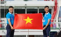 Bản đồ Việt Nam được tái hiện trong cuộc vận động 'Tự hào một dải non sông'