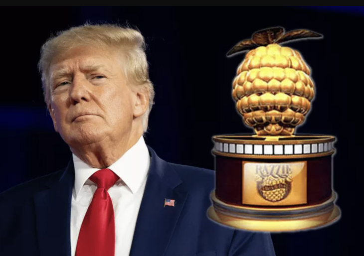 Ông Trump đã ba lần bị trao giải Mâm xôi vàng Ông Trump đã ba lần bị trao giải Mâm xôi vàng