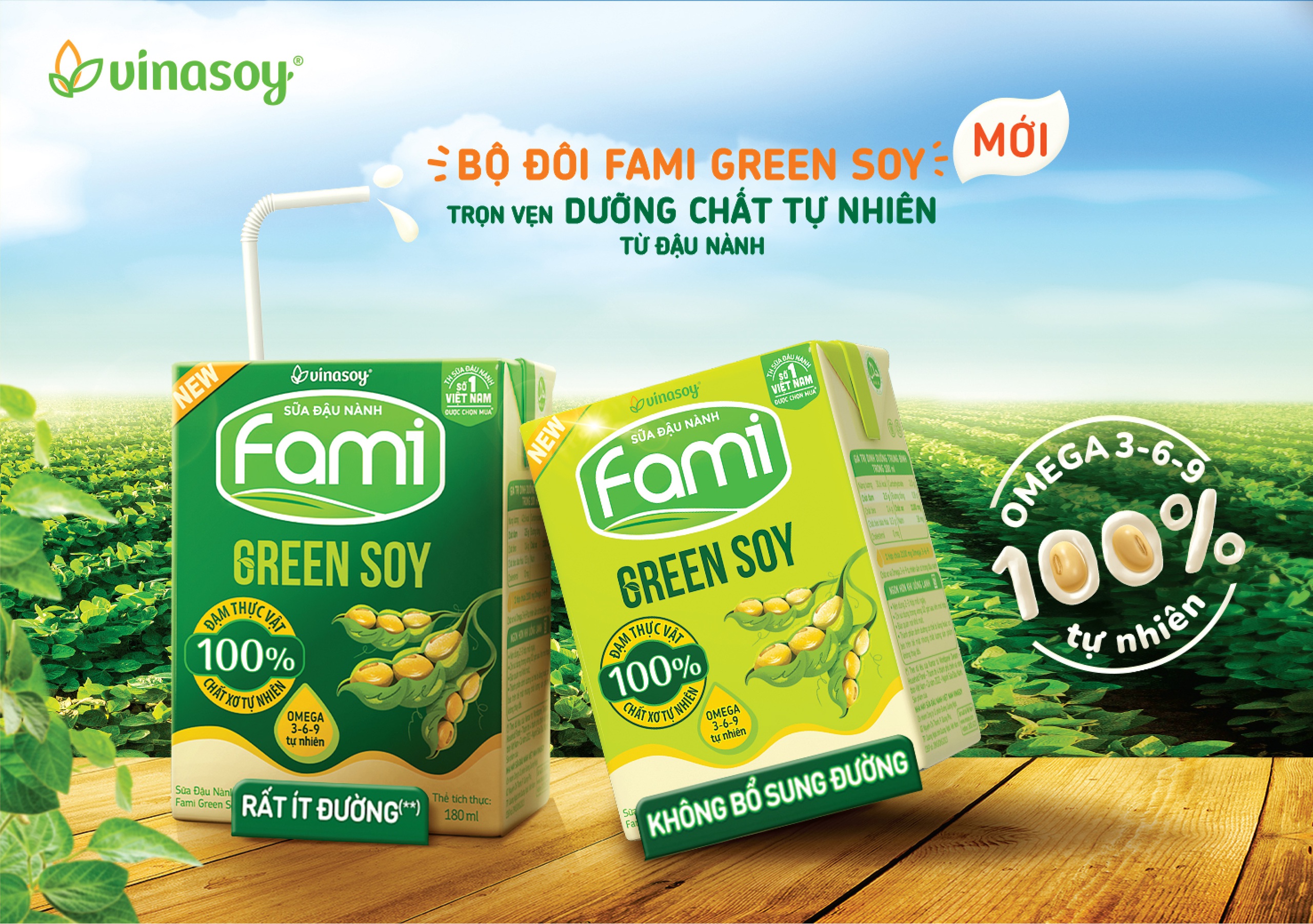Fami Green Soy – Vinasoy giúp "khỏe đẹp trăm phần, cân bằng cuộc sống" - Ảnh 2. Fami Green Soy – Vinasoy giúp "khỏe đẹp trăm phần, cân bằng cuộc sống" - Ảnh 2.