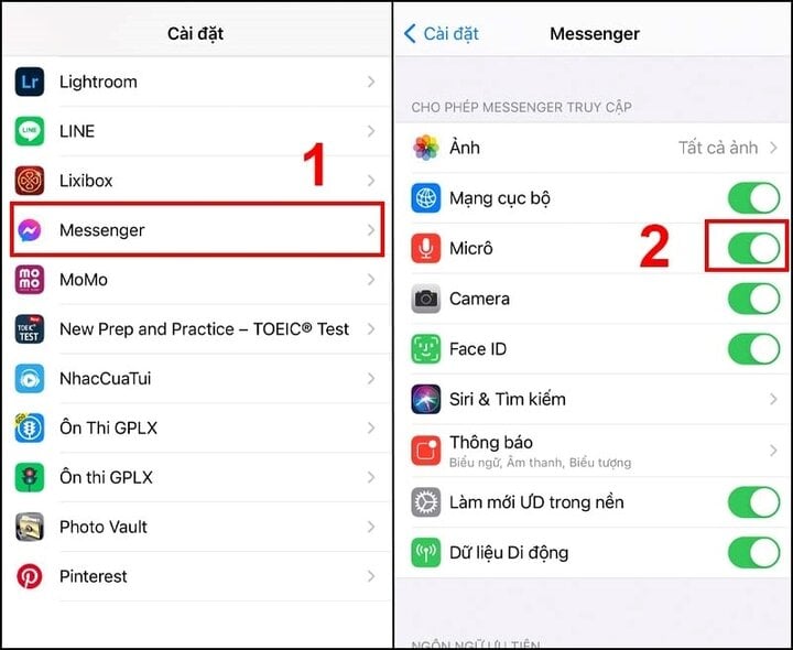 Nguyên nhân và cách khắc phục gọi Messenger bị vọng tiếng đơn giản - 3