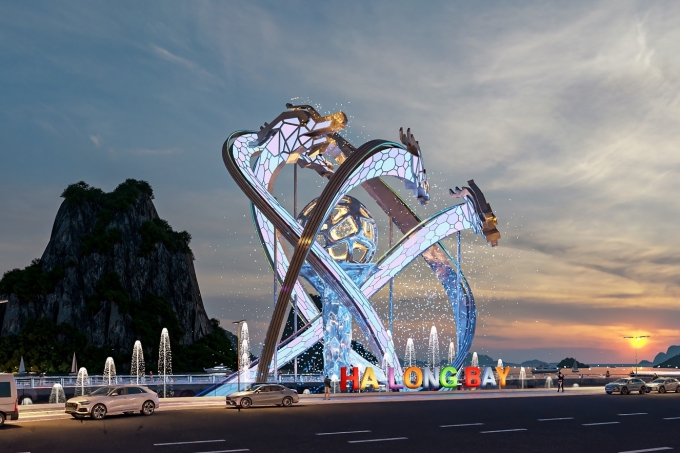 Phương án thứ tư với hình ảnh 5 con rồng được dư luận quan tâm, đánh giá cao. Ảnh HL