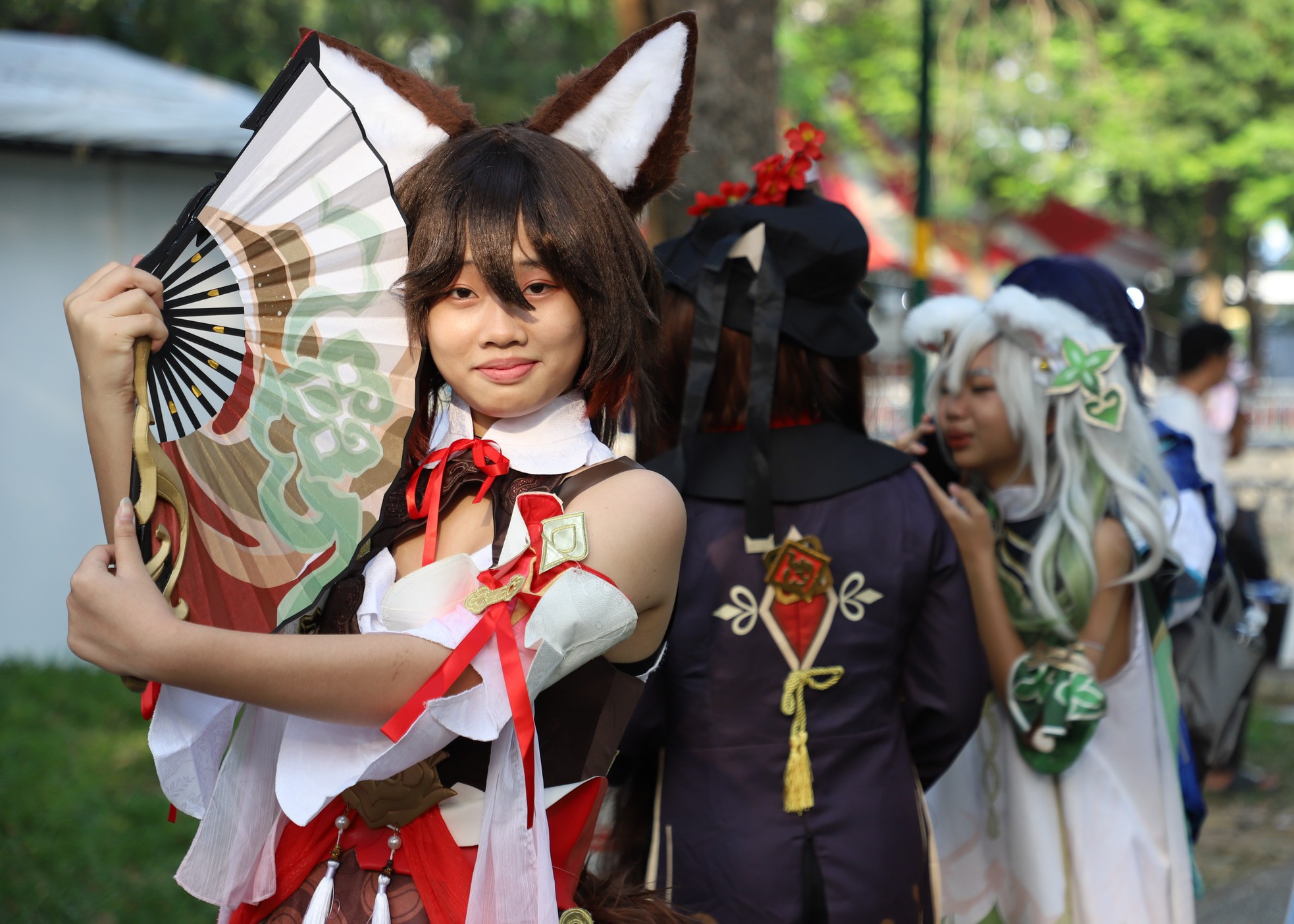 Bạn trẻ thích thú hóa thân thành các nhân vật anime, manga tại Lễ hội Việt - Nhật ảnh 7