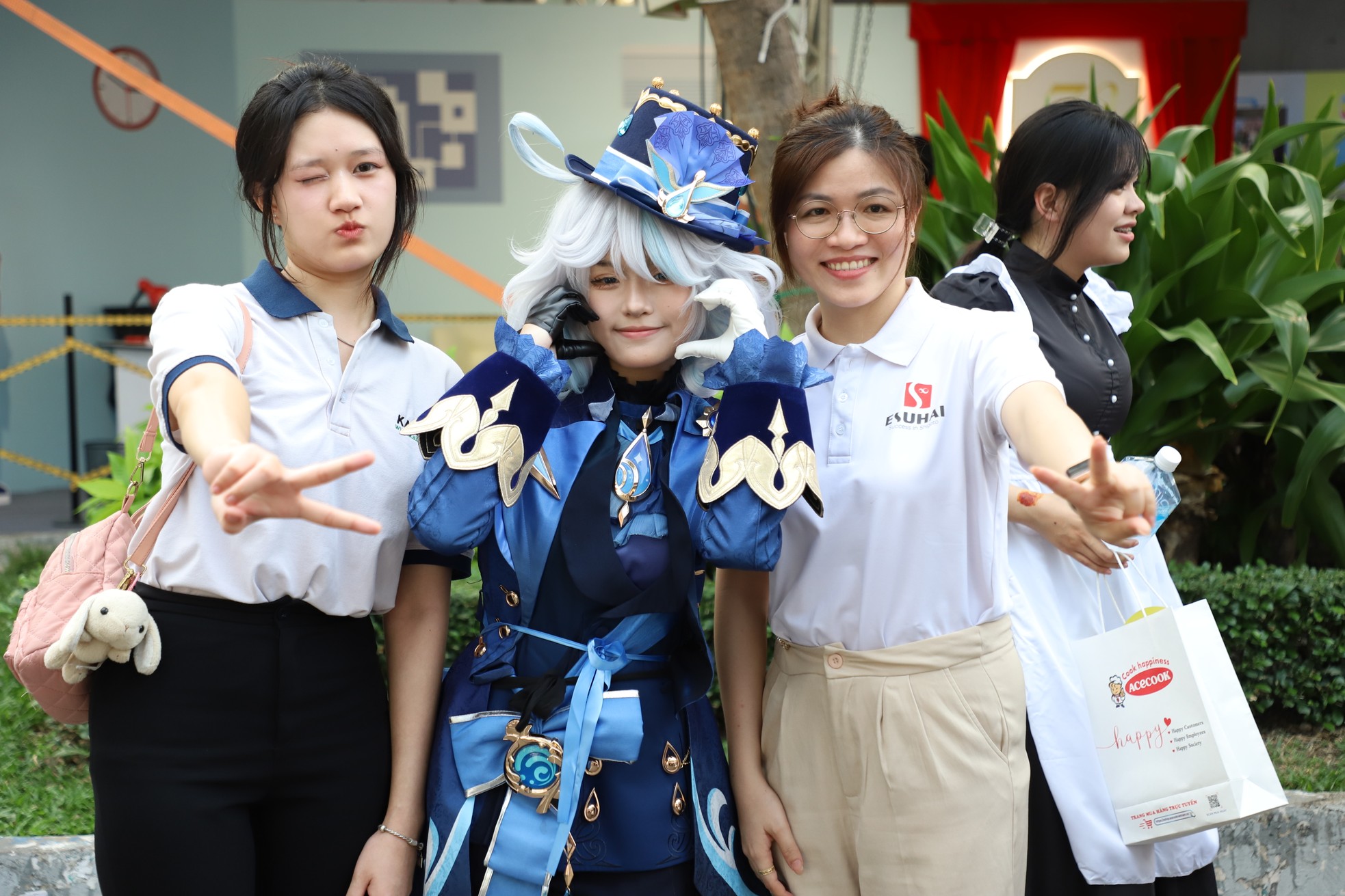 Bạn trẻ thích thú hóa thân thành các nhân vật anime, manga tại Lễ hội Việt - Nhật ảnh 6