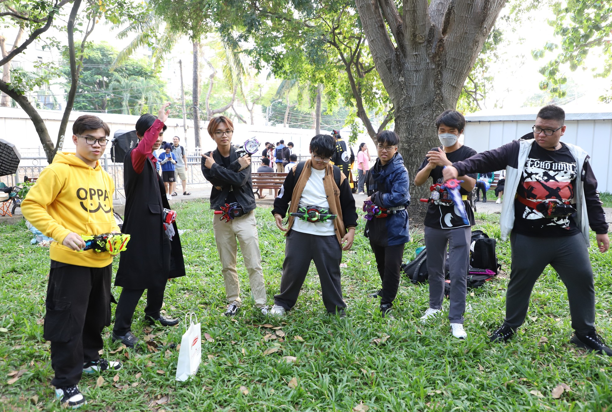 Bạn trẻ thích thú hóa thân thành các nhân vật anime, manga tại Lễ hội Việt - Nhật ảnh 11