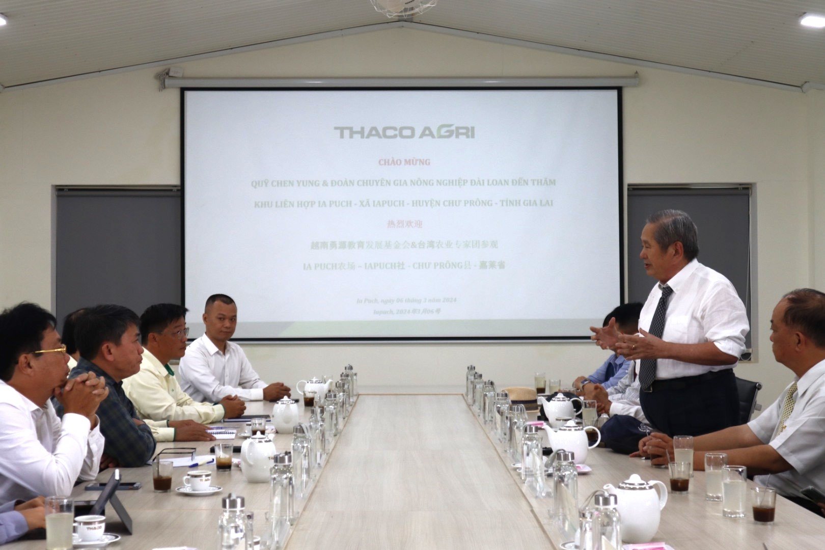 Ông Hsien Wen Chu - Giám đốc điều hành Quỹ Chen Yung tại Việt Nam phát biểu Ông Hsien Wen Chu - Giám đốc điều hành Quỹ Chen Yung tại Việt Nam phát biểu