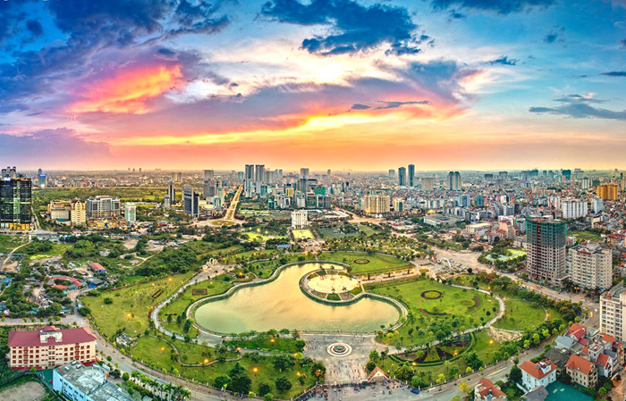 Với sự lãnh đạo, chỉ đạo của Đảng bộ TP Hà Nội, kinh tế - xã hội, diện mạo đô thị của Thủ đô đã có những bước phát triển mạnh mẽ. Ảnh minh họa
