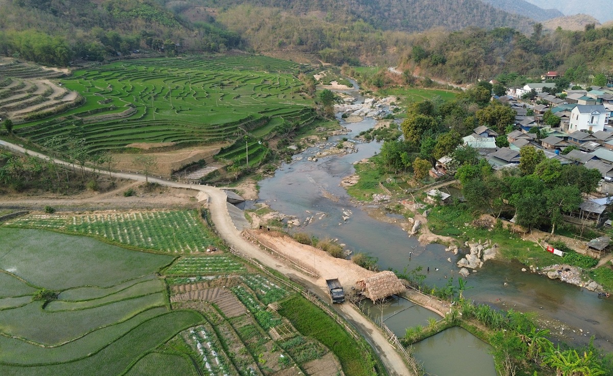 Ruộng bậc thang xanh mướt ở huyện biên cương Thanh Hóa- Ảnh 9. Ruộng bậc thang xanh mướt ở huyện biên cương Thanh Hóa- Ảnh 9.