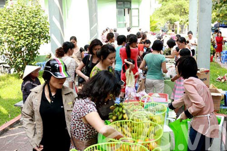 Hội chợ ẩm thực xanh vì sức khỏe và môi trường