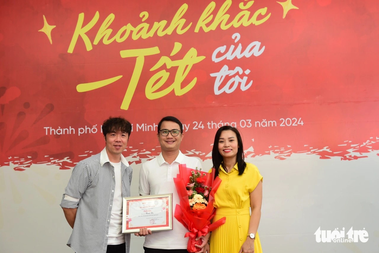 Tác giả Nguyễn Thanh Nam nhận giải ba với tác phẩm 