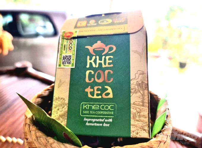 z5274089812998_430842dd879bc847ee225fa8faaaf996-154257_695-154258.jpg Sản phẩm trà của HTX Chè an toàn Khe Cốc đạt sao OCOP. Ảnh: Đào Thanh.