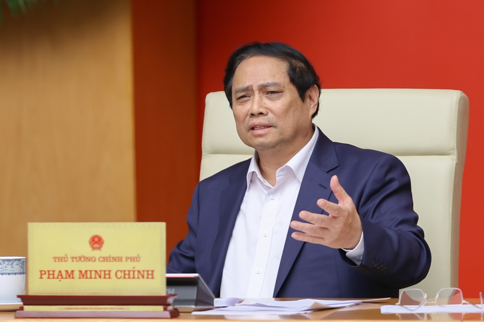 Bí thư Trung ương Đảng, Chủ tịch Ủy ban Trung ương Mặt trận Tổ quốc Việt Nam Đỗ Văn Chiến góp ý cho dự thảo Đề cương Báo cáo - Ảnh: VGP/Nhật Bắc