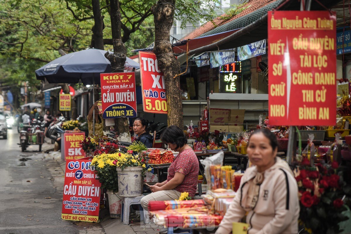 Hàng loạt cây xanh ở Hà Nội bị đóng đinh giăng đèn, treo bảng hiệu ảnh 15