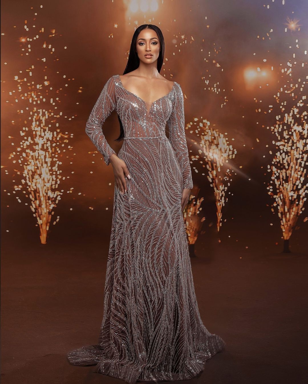Người đẹp Bờ Biển Ngà gây chú ý ở Hoa hậu Siêu quốc gia 2024 ảnh 13