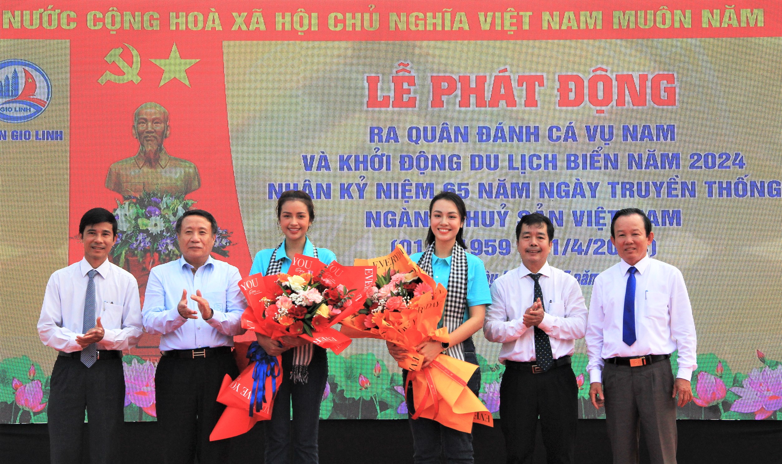 Hoa hậu Ngọc Châu và Á hậu 2 Thủy Tiên tham dự sự kiện lớn tại Quảng Trị- Ảnh 4. Hoa hậu Ngọc Châu và Á hậu 2 Thủy Tiên tham dự sự kiện lớn tại Quảng Trị- Ảnh 4.
