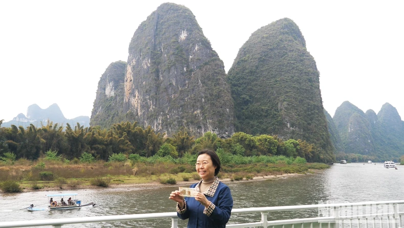 [Video] Trải nghiệm đi thuyền trên dòng Ly Giang, Trung Quốc ảnh 5