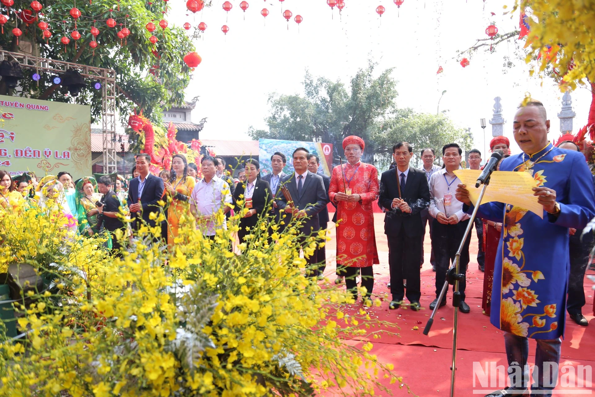 [Ảnh] Độc đáo lễ hội "Tam đền" tại Tuyên Quang ảnh 1