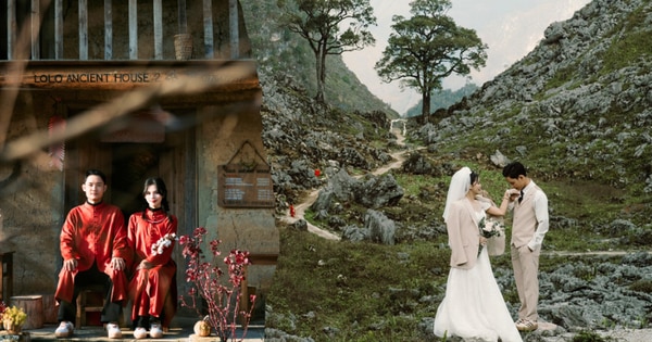 Bộ ảnh cưới tại Hà Giang đẹp mê mẩn của hot TikToker 30 triệu lượt thích- Ảnh 1.