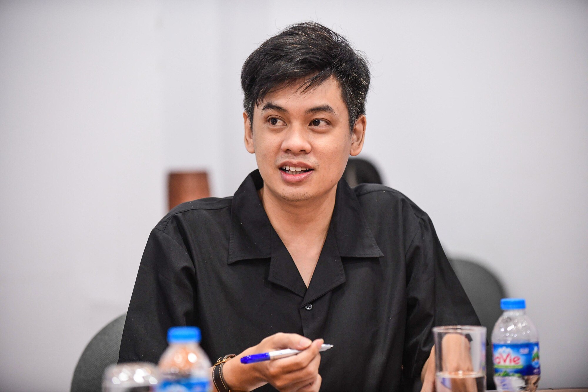 Nhà văn Huỳnh Trọng Khang - một trong bốn giám khảo cuộc thi 