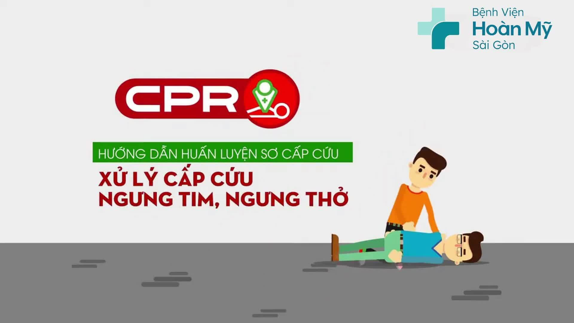 Các bước cấp cứu người ngưng tim, ngưng thở