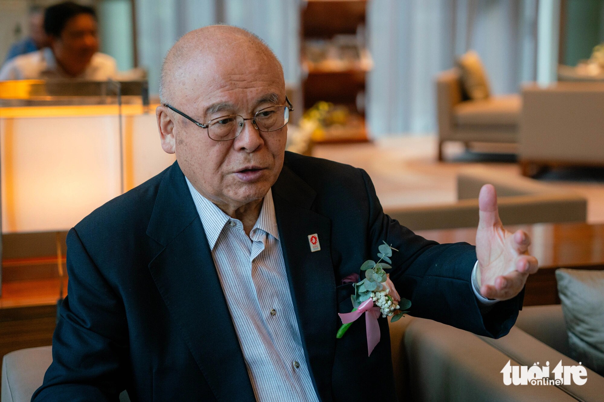 Ông Takebe Tsutomu đã có nhiều năm đóng vai trò chủ chốt trong Liên minh nghị sĩ hữu nghị Việt - Nhật - Ảnh: NGỌC ĐỨC