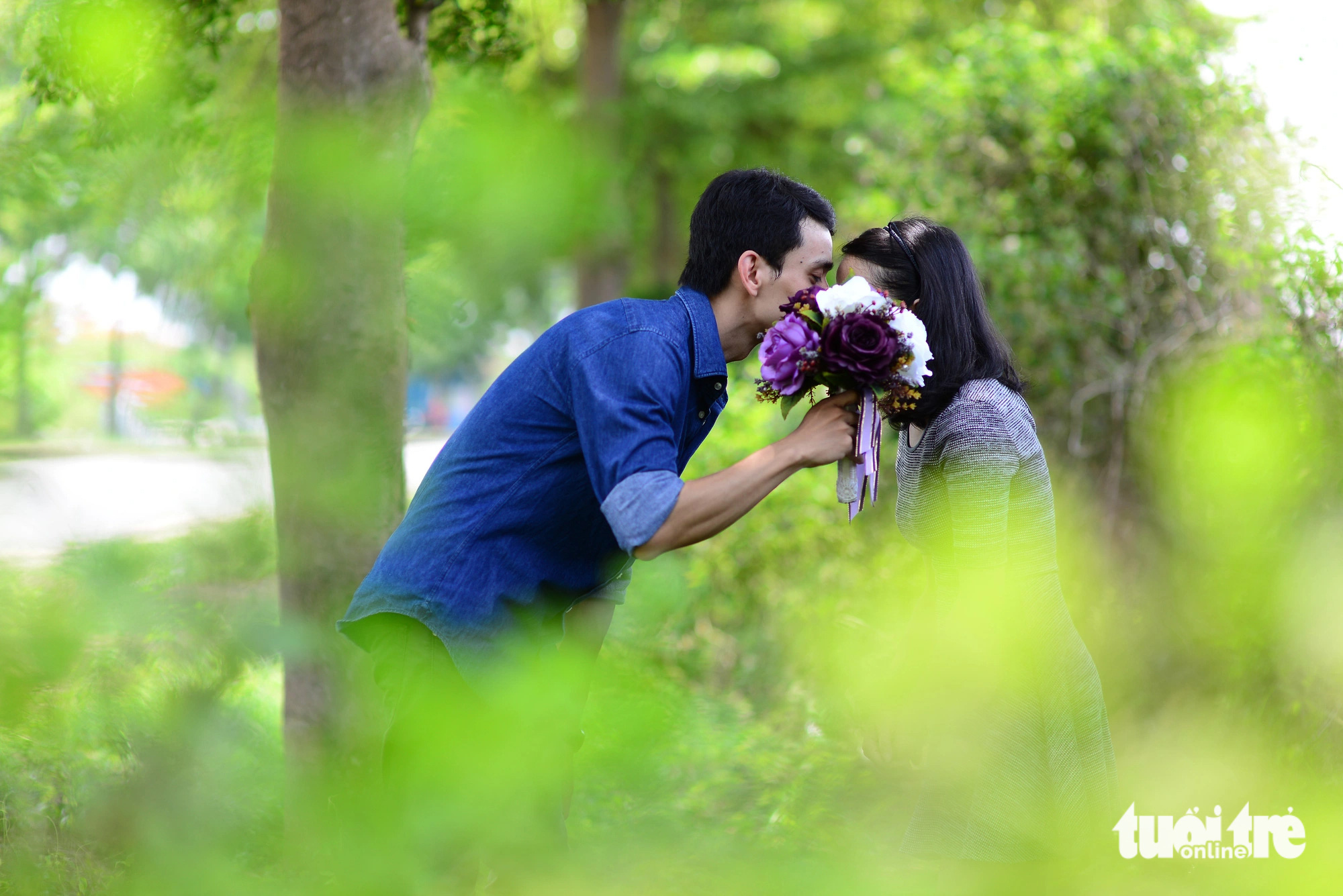 Ảnh: QUANG ĐỊNH Dịp lễ quanh năm là cơ hội nói lời yêu thương - Ảnh: QUANG ĐỊNH