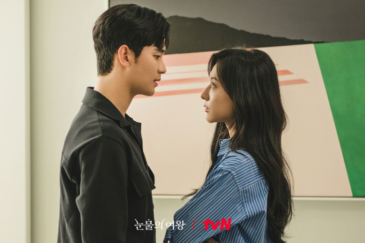 Cảnh trong phim Nữ hoàng nước mắt - Ảnh: tvN Cảnh trong phim Nữ hoàng nước mắt - Ảnh: tvN