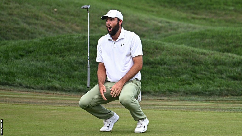 Tay golf số một thế giới Scottie Scheffler tham dự giải Houston Open - 1 Tay golf số một thế giới Scottie Scheffler tham dự giải Houston Open - 1