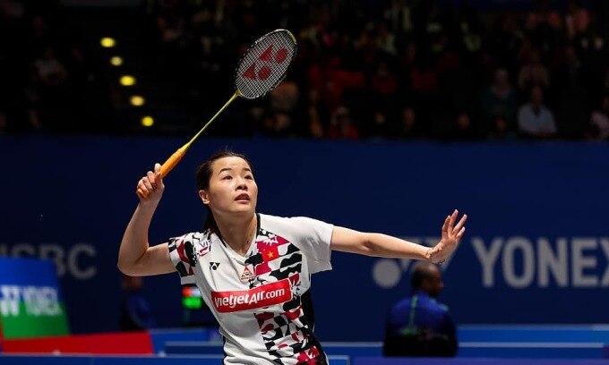 Tay vợt Nguyễn Thùy Linh. Ảnh: Badminton Photo
