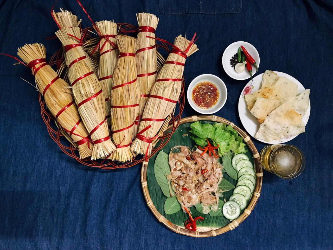 Tre-6 - Vietnam.vn Chả tré “gây thương nhớ” cho thực khách vì hương vị chua cay nồng nàn đặc biệt. Ảnh: