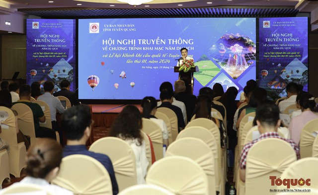 Tuyên Quang giới thiệu chương trình Năm du lịch và Lễ hội Khinh khí cầu quốc tế - Ảnh 1. Tuyên Quang giới thiệu chương trình Năm du lịch và Lễ hội Khinh khí cầu quốc tế - Ảnh 1.