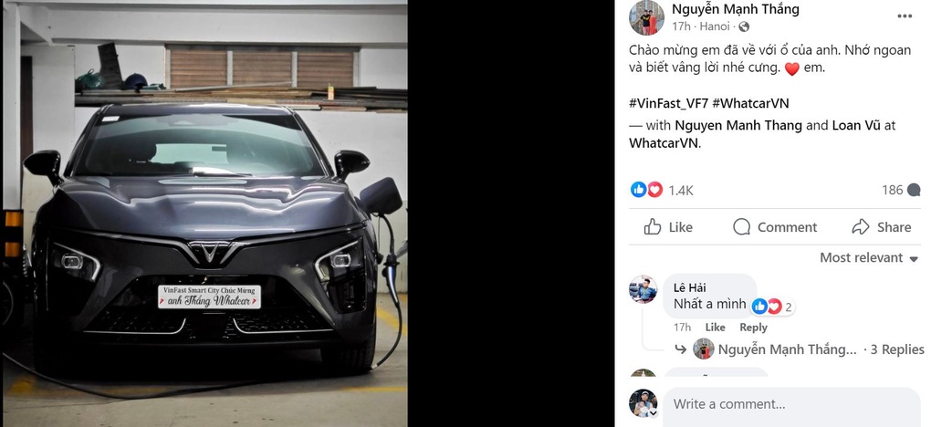 VinFast bắt đầu bàn giao xe VF 7 cho khách hàng - 1 VinFast bắt đầu bàn giao xe VF 7 cho khách hàng - 1