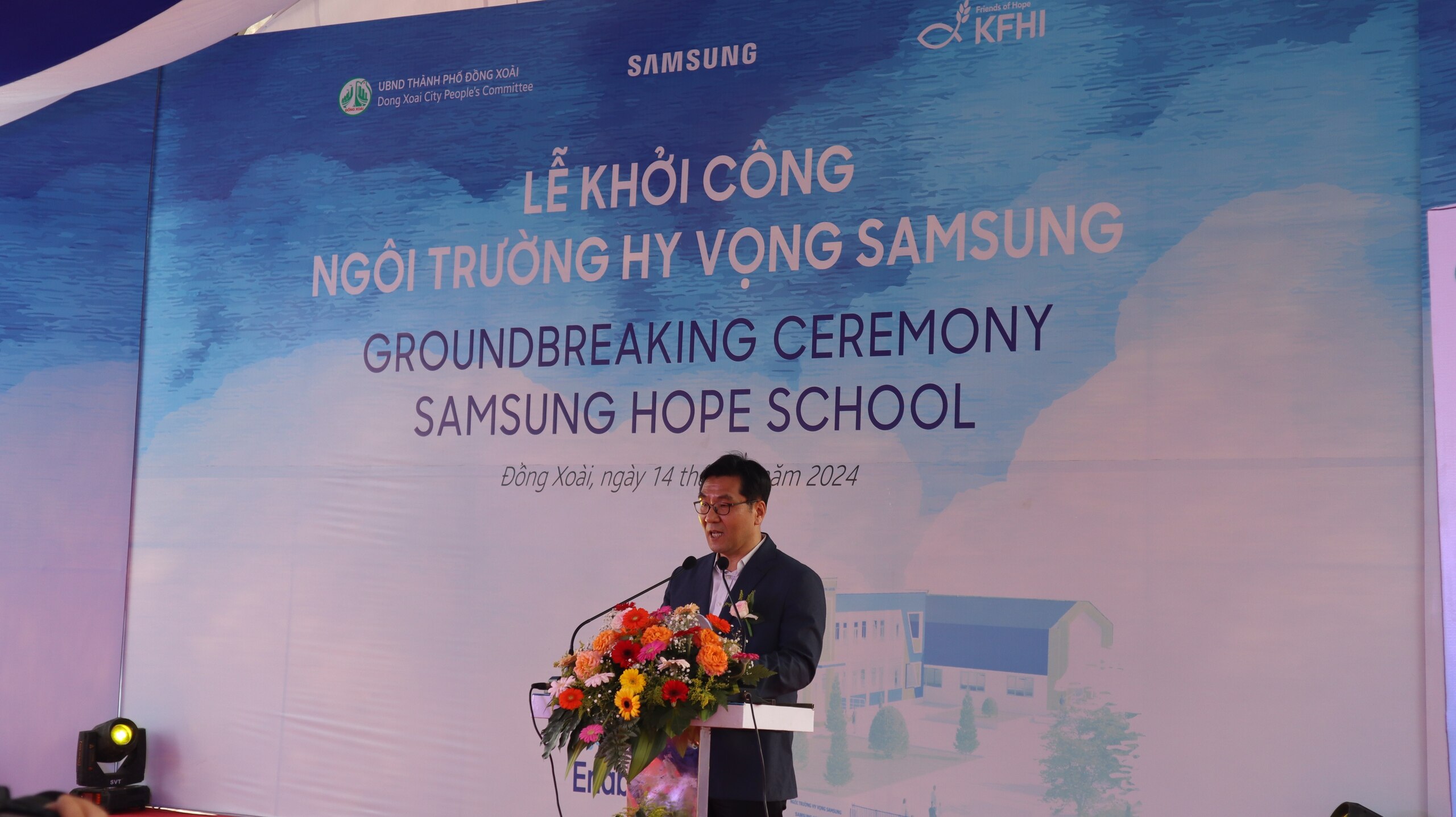 Xây dựng ngôi trường hy vọng cho học sinh khó khăn tại Bình Phước- Ảnh 1.