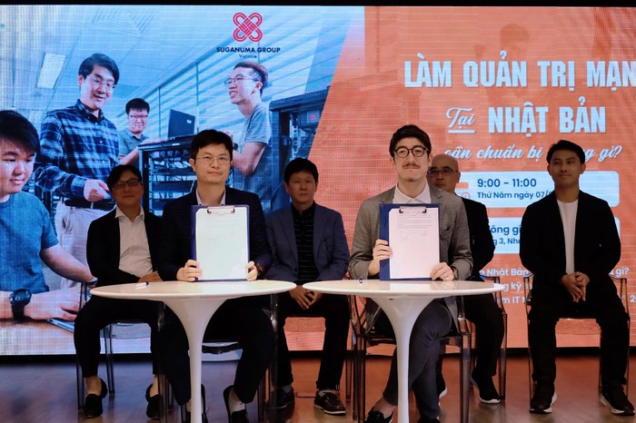 Biên bản ghi nhớ quyền lợi học viên tham dự chương trình giữa BKACAD và Suganuma Group. ảnh 3.jpg