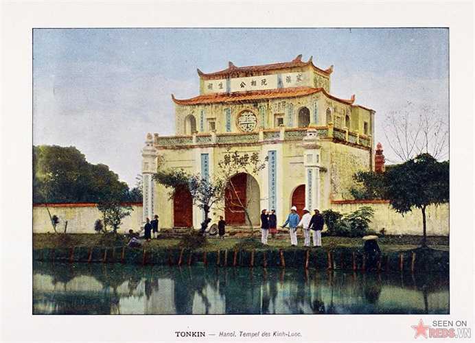 bo-anh-mau-cuc-hiem-ve-viet-nam-hon-100-nam-truoc-22-17 - Vietnam.vn Một ngôi chùa ở Hà Nội.