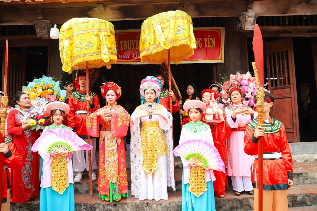 Độc đáo Lễ hội kén rể có niên đại nghìn năm tại Hà Nội ảnh 11