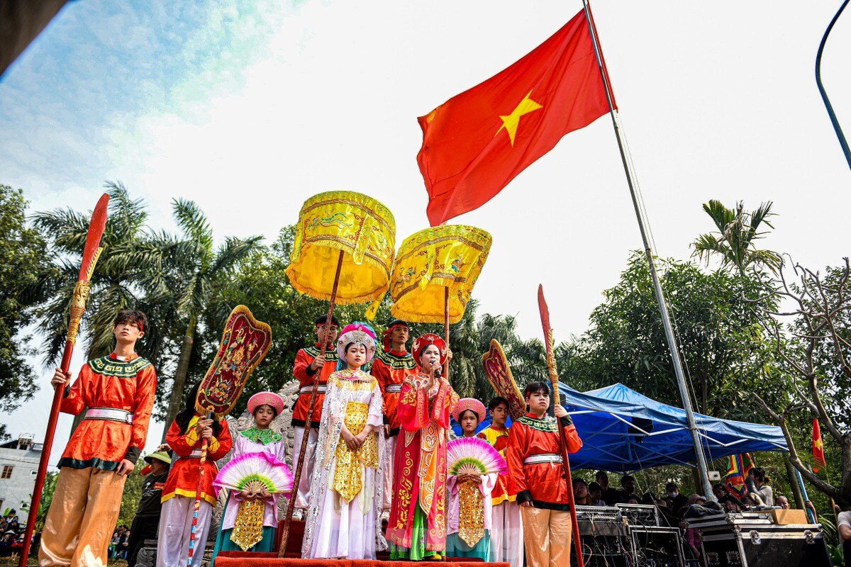 Độc đáo Lễ hội kén rể có niên đại nghìn năm tại Hà Nội ảnh 3